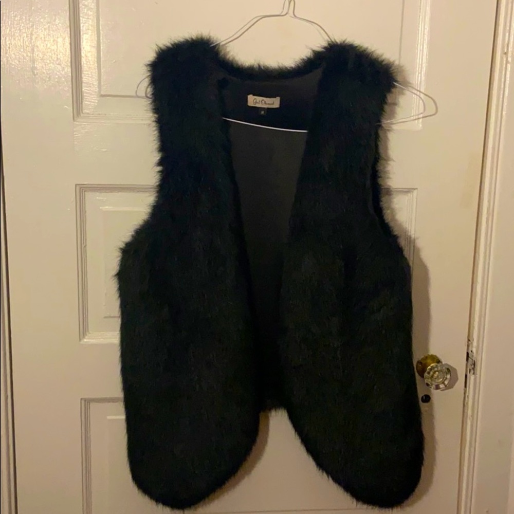 Fur Vest from Girl Obsessed